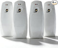 Automatic Spray Dispenser – 4-Pack Room Spray Air Freshener Wall Mounted or Desktop Design for Home &amp Commercial Use – Battery Operated Air Freshener(White)