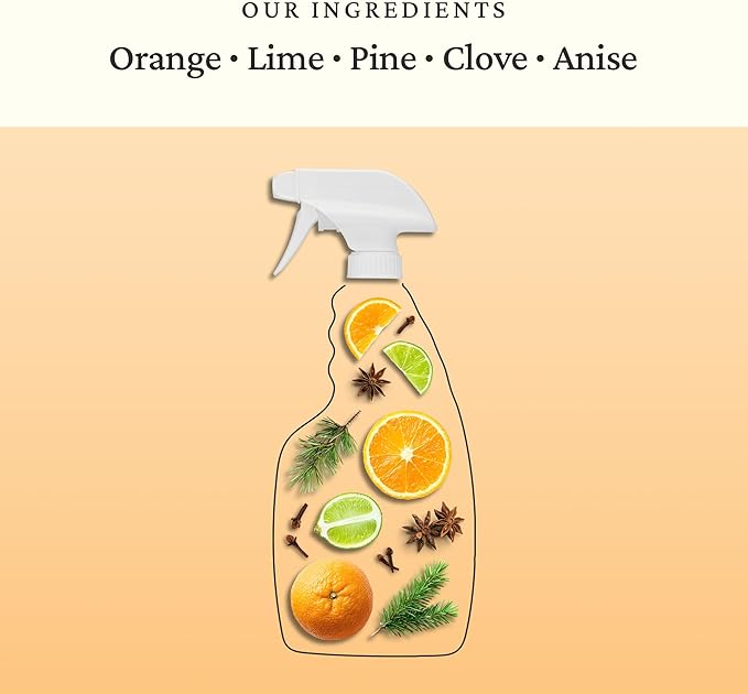 Fresh Wave Orange Scent Odor Eliminator Spray &amp Air Freshener 24 fl oz. | Odor Absorber for Home Furniture Fabrics &amp Trash | Safer Odor Relief