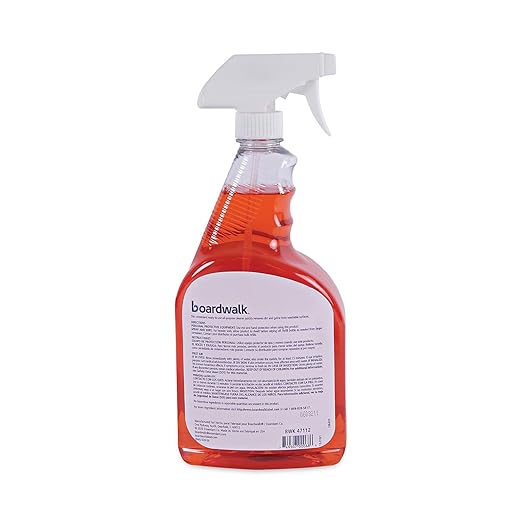 Boardwalk BWK37112 Natural All Purpose Cleaner Unscented 32 oz Spray Bottle (Case of 12)