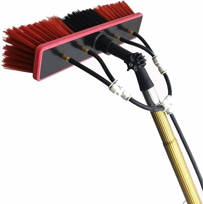 Photovoltaic Panel Cleaning/Window Clean Water Fed Telescopic Brush Conservatory Roof Cleaning Tools for Photovoltaic Panel Cleaning (Color : 3.6m/12ft)