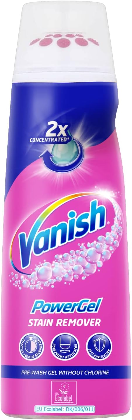 Vanish Gold Oxi Action Stain Remover Powergel 200 ml (Pack of Four) by Vanish