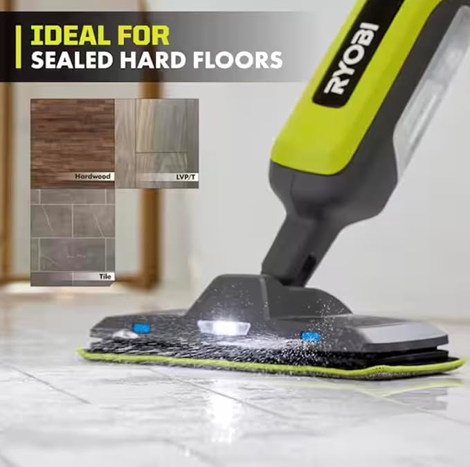 Lithium Power Spray Mop Kit with USB Rechargeable Battery