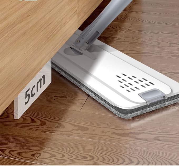 360° Rotatable Adjustable Cleaning Mop Spin Floor Microfiber Stainless Steel House Accessories