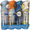 Febreze Air Effects Odor-Eliminating Air Freshener Linen &amp Sky Hawaiian Aloha Ocean Heavy Duty Kitchen Odor Eliminator Fresh Lemon 8.8 oz. Aerosol Can Pack of 4