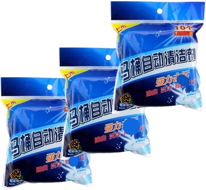30 Pcs Toilet Cleaner Automatic Cleaning Tablets Fresh Scent Bathroom For Home Use