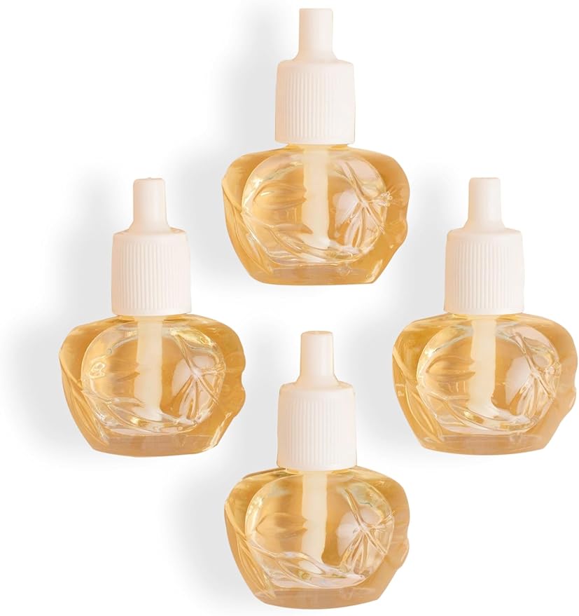 Claire Burke Vanilla Bean Scented PlugIn Refills 2 ct Air Freshener for Home and Bathroom 2.84 oz