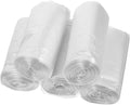 PATKAW Thick White Flat Trash Bags 45x50cm 300pcs (10 Rolls X 30pcs) Heavy-duty Garbage Liners for Bathroom Office and Home Use