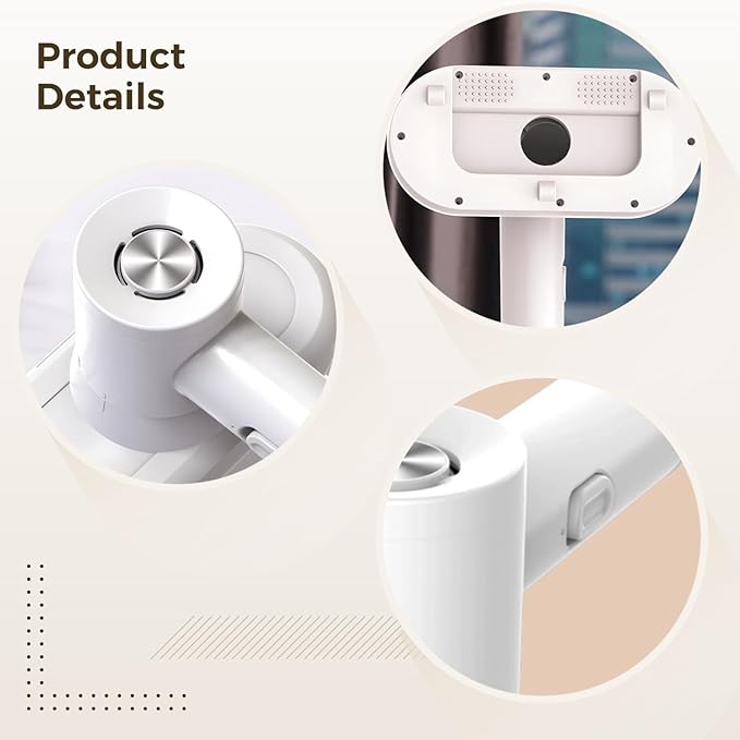 Wireless Uv Cleaning Vacuum Cleaner For Sofa Bed And Home 30W With Hpea Filter Lightweight Handheld Design Jk 300 White