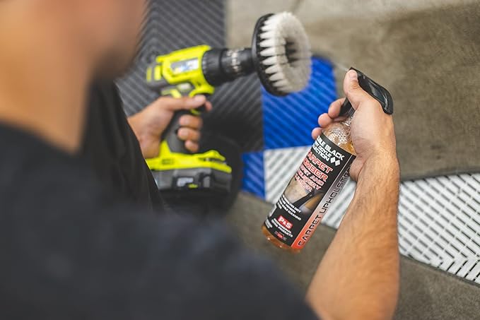 P &amp S PROFESSIONAL DETAIL PRODUCTS - Carpet Bomber Carpet and Upholstery Cleaner Citrus-Based Cleaner Dissolves Grease and Lifts Dirt Highly Dilutable Great on Engines and Wheel Wells (1 Quart)
