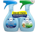 Febreze Fabric Refresher Value Pack Pet Odor Eliminator and Extra Strength Fabric Deodorizer 27 Fl Oz Pack of 2