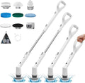 Electric Spin Scrubber 2026 New Cordless Cleaning Brush Shower Cleaning Brush with 7 Replaceable Brush Heads Power Scrubber 3 Adjustable Speeds Detachable Long Handle &amp IPX7 Waterproof