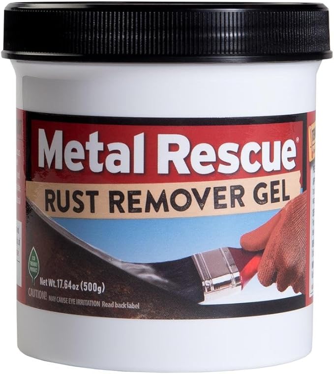 Workshop Hero WH003227 Metal Rescue Rust Remover Gel 17.64 fl. oz. 1 Pack
