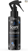 Perfume Fabric Spray for Textile and Room - Nano Scent Odor Eliminator for Strong Odor Room Linen Carpet Bathroom Spray - Shoe Deodorizer Spray - Fabric Refresher Spray Various Scent - 12pack