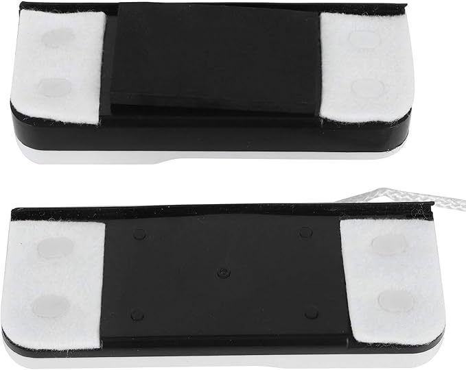 AJIEKJDSV Window Cleaners Adjustable Magnetic Double-Sided Glass Cleaning Tools Car Windshield Washing for Home Office Mirrors (White)