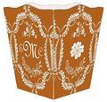 Marye-Kelley WB892-Burnt Orange Provencial Wastepaper Basket