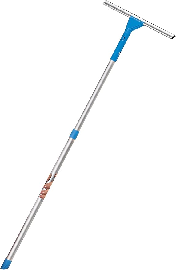 Telescoping Microfiber Cleaning Tool and Squeegee Set