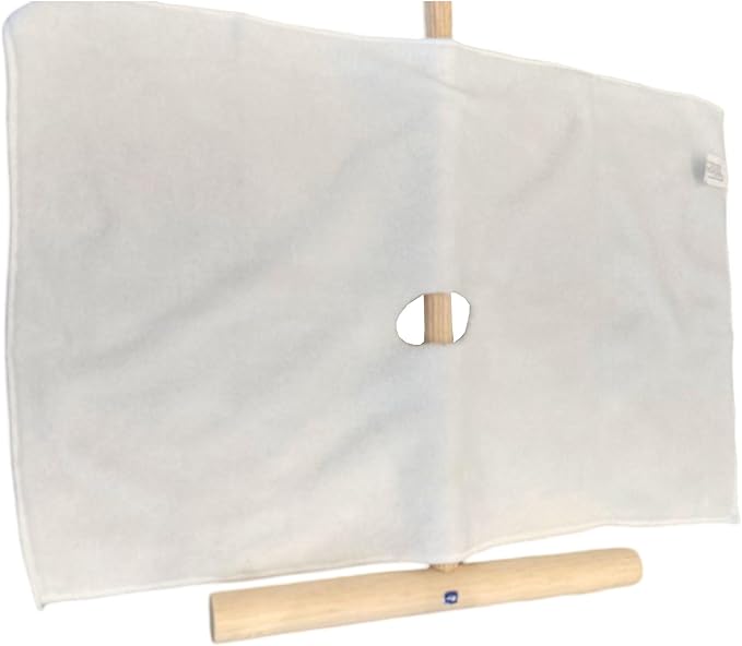 | Cuban Wood Mop | T Stick with Magic Microfiber Reusable Cloth Cuban Style Mop. Mops Floor Cleaning | trapeador de microfibra para piso