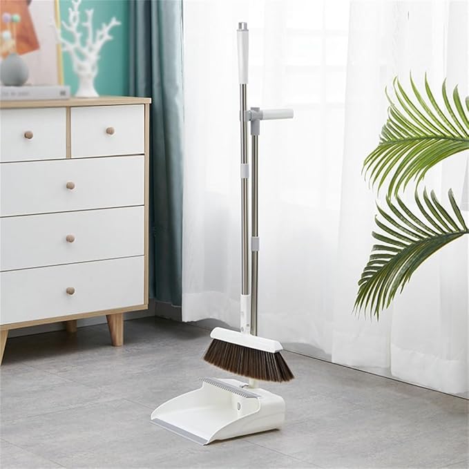 Magnetic Broom Set Home Folding Dustpan Combination