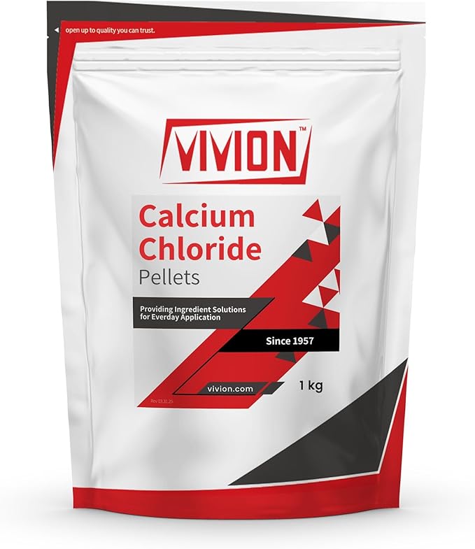 Calcium Chloride Pellets - 5 kg (11 lb) - Food Grade Anhydrous 94-97%