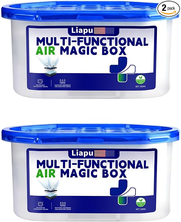 Liapu Air Purifying Box - Multi-Functional Odor Eliminator with Wide Coverage Perfect for Removing Smells in Home Office and Car Interiors No Trace Formula (2)