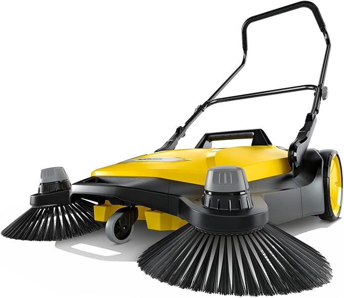 Kärcher S6 Twin Replacement Brushes - for Wet Conditions -Compatible with Karcher Push Sweeper S 6 Twin - 2 Pack
