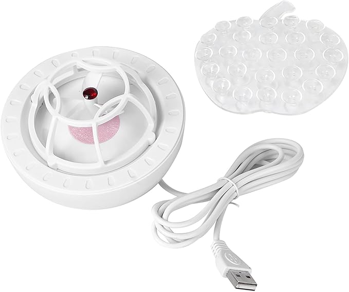 Household Mini Ultrasonic Dishwasher Cleaner USB Powered Dish Washing Machine Efficient Kitchen Appliance for Busy Individuals Blue (Red)