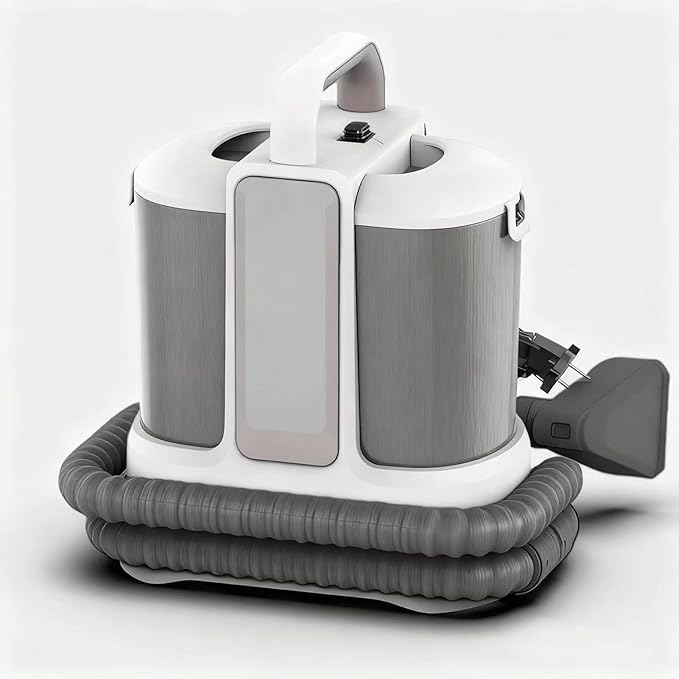 Portable Carpet Upholstery &amp Area Rug CleanerDeep Cleaning for Rugs Couch Car Interiors Stains Pet &amp Family FriendlyGrey