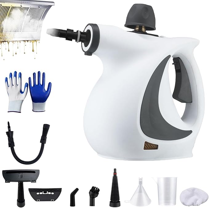 Steam Cleaner Pressurized Handheld Multi-surface Natural SteamCleaner SteamCleaner For Upholstery Kitchen Bathroom Car Interior