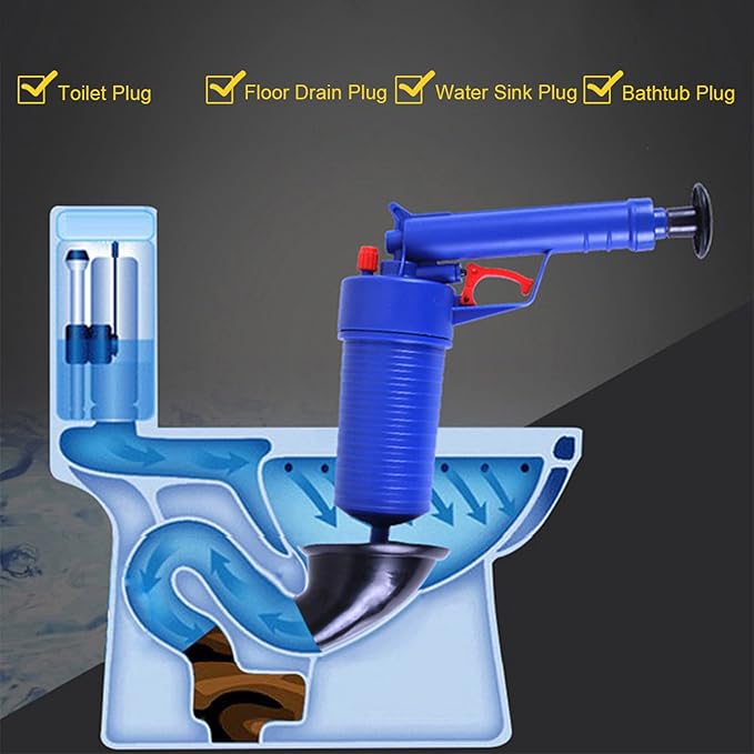 HOME DRAIN PUMP CLEANER AIR POWER ADAPTERS FOR TOILET WASH BASIN
