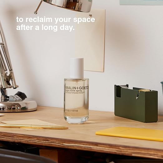 MALIN+GOETZ Home Spray 5 Oz. Alcohol-Free Odor Absorber Natural Ingredients Use in Any Space Including Bathroom Kitchen and Living Room Air Freshener