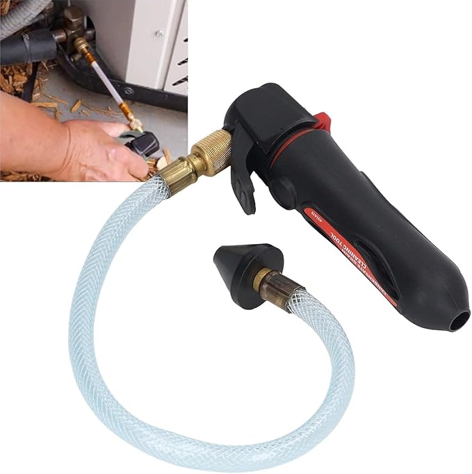 Rapid Action Drain CO2 Powered with Flexible Hose for Pipe and Condenser Dense Drain Equipment