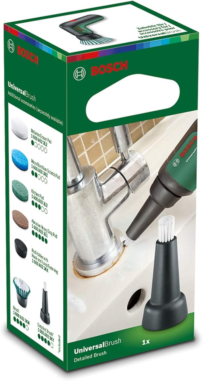 Bosch DIY Brush Accessories Detail Brush 1600A023KY Green