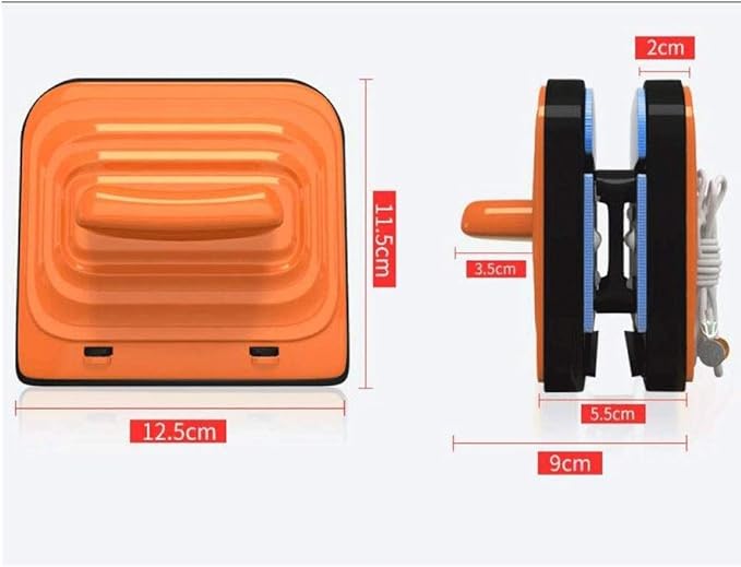 Double-sided Magnetic Glass Wiper Cleaner for Glazed Windows Thickness Window Washing Cleaning Tool Brush