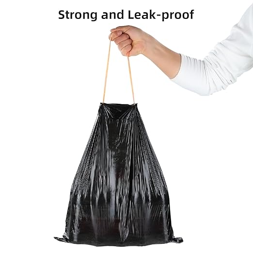 funest Rechargeable Bathroom Trash Can with 4 Gallon Trash Bags(75 Counts)