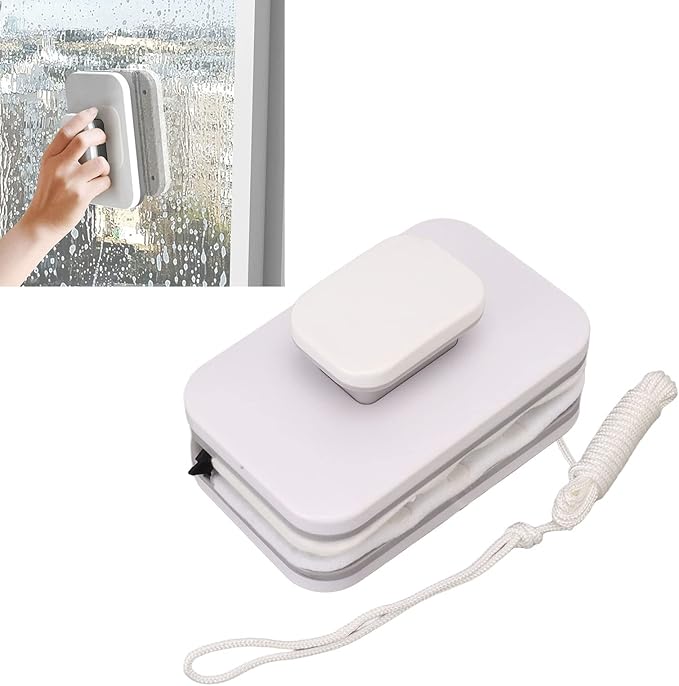 Magnetic Window Brush Strong Magnet Double-Sided Magnetic Window Cleaner Glass Wiper for Window Tools