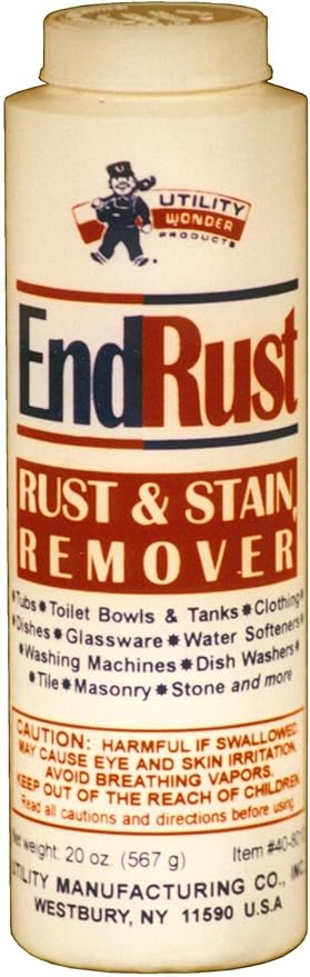 40-8010 ENDRUST RUST &amp STAIN REMOVER 20oz