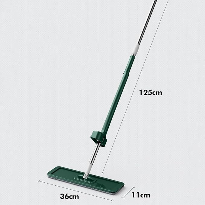Hands Free Mop Household Labor-Saving Dry and Wet Dual-Purpose Flat