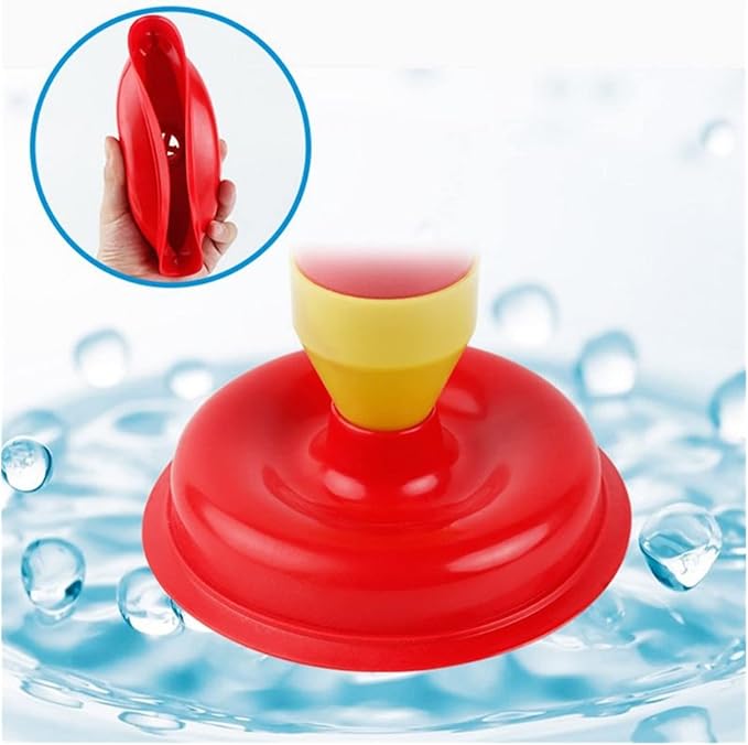 Toilet Plunger-Powerful Bathroom Clog Cleaner Toilet Sink Drain Blaster Air Pump Plunger Suction Cup Pipe Cleaning Tool