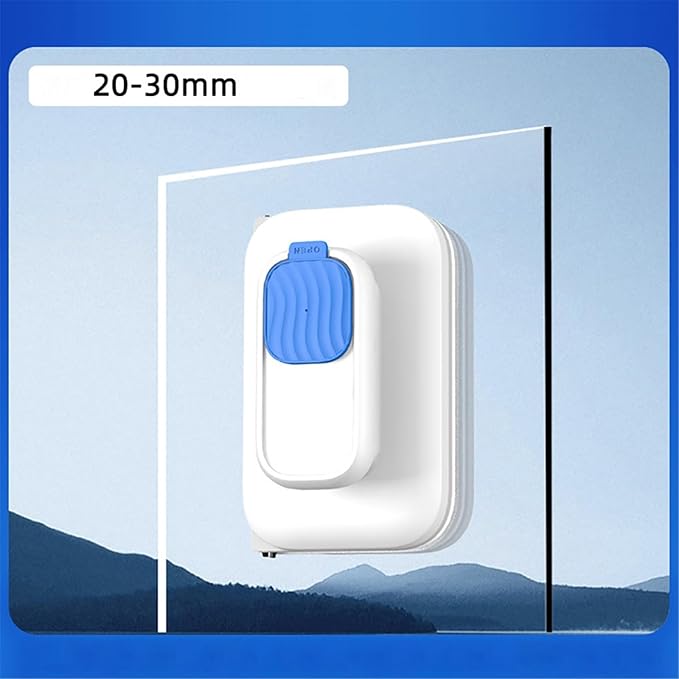 Double-Sided Window Cleaner Glass Wiper Magnetic Window Cleaner Glass Wiper Cleaning Tools for High-Rise Window Car ﻿(20-30MM)