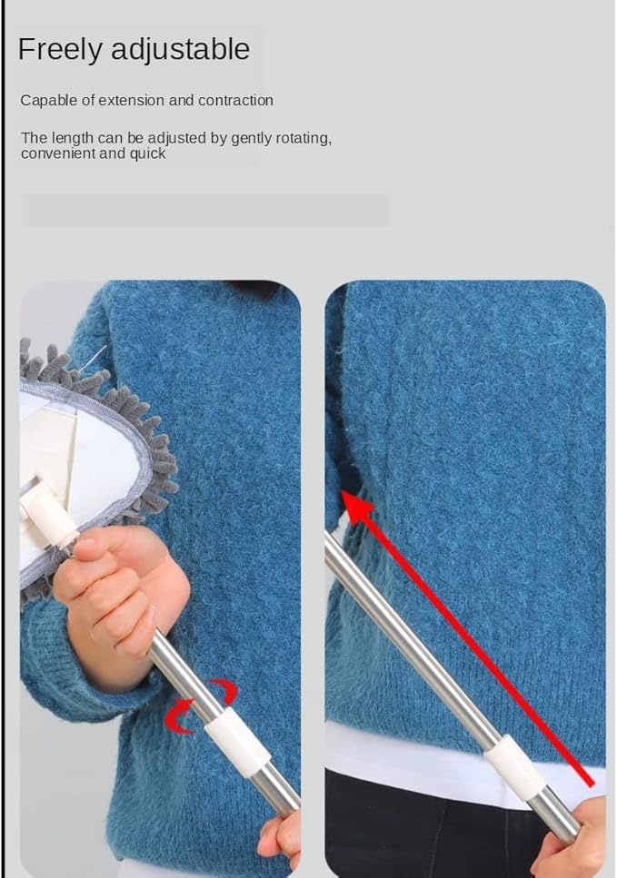 Dust Cleaning Mop for Washing Floor Ceiling Rag Squeeze Flat Windows Practical Home Kitchen Offers Easy