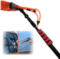Extendable Cleaner Conservatory Roof Water Fed Telesbrush Outdoor Window Cleaning Pole Suitable for Photovoltaic Panel Cleaning Trucks Windows/12Ft/3.6M/30Ft/9M