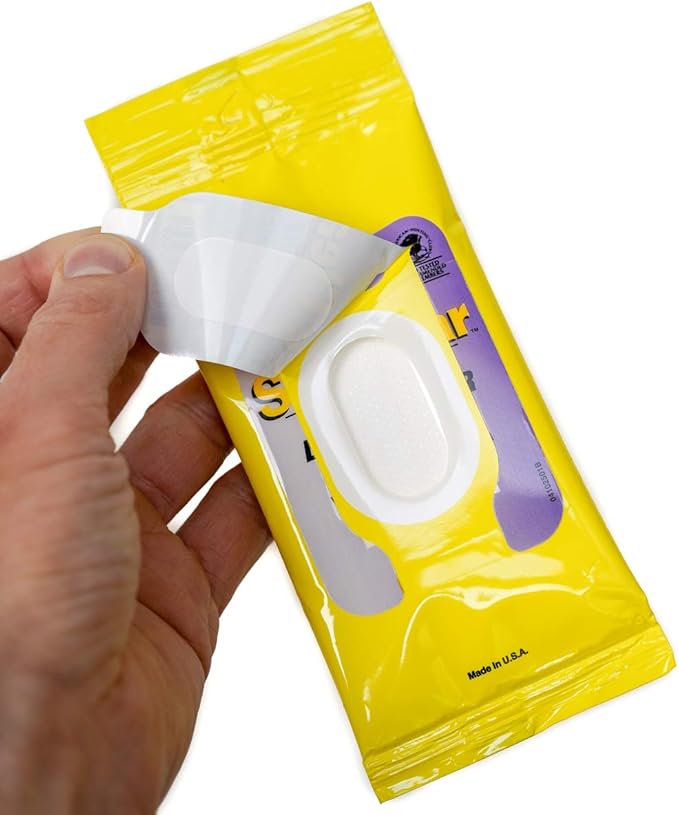 See Clear Original Lens Cleaning Wipes - Pre-Moistened Eyeglass &amp Screen Cleaning Cloth Towelettes - Streak Free Scratch Free Lens &amp Electronic Screen Cleaner - 12 Resealable Packs of 16 (192
