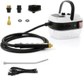 Dyna-Living Steam Cleaner 2500W Car Steamer for Auto Detailing Handheld Steamer Cleaner for Home High Pressure Steam Cleaner with 1L Water Tank Portable Steamer for Cleaning Kitchen