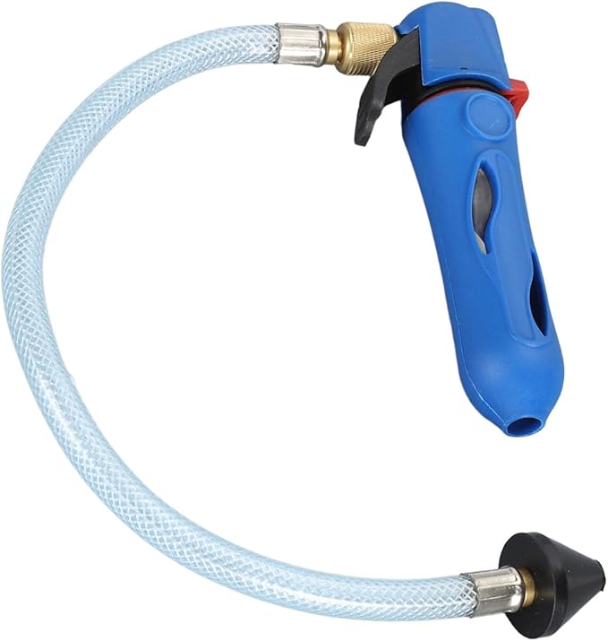 Alomejor Threaded Drain Efficient Cleaner for AC Condensate Line CO2 Kit for Air Conditioner Easy Drainage &amp Durable ABS Material (Blue)