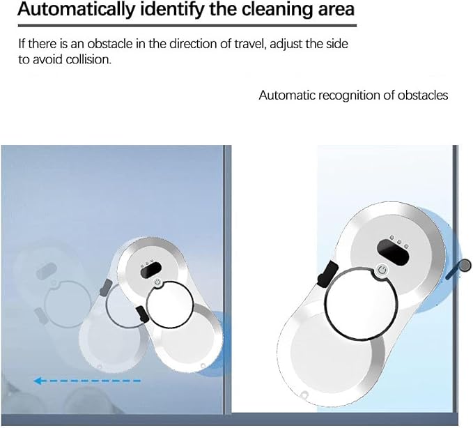 Automatic Water Jet Window Cleaner Robot Intelligent Home Automatic Window Cleaning Ultra-Thin Water Jet Window Cleaner Electric High-Level Double-Sided Glass Wiping