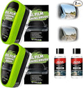 Automotive Oil Film Cleaning BrushGlass Cleaner Car Windshield Cleaner 150ml Automotive Oil Film Cleaning Brush - Preserve Clarity Immediately See the Effects (2PCS)