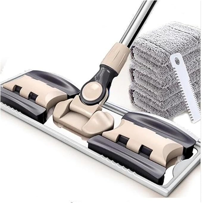 Extended Rectangular Household Mop Floor Tiles Cleaning 360 Rotation Magic Dusting Microfiber Pad Lazy Tool 150cm