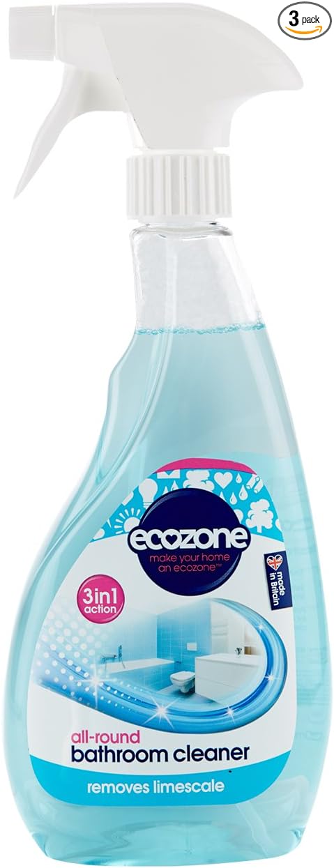 Ecozone Bathroom Cleaner and Limescale Remover 500 ml (Pack of 1)