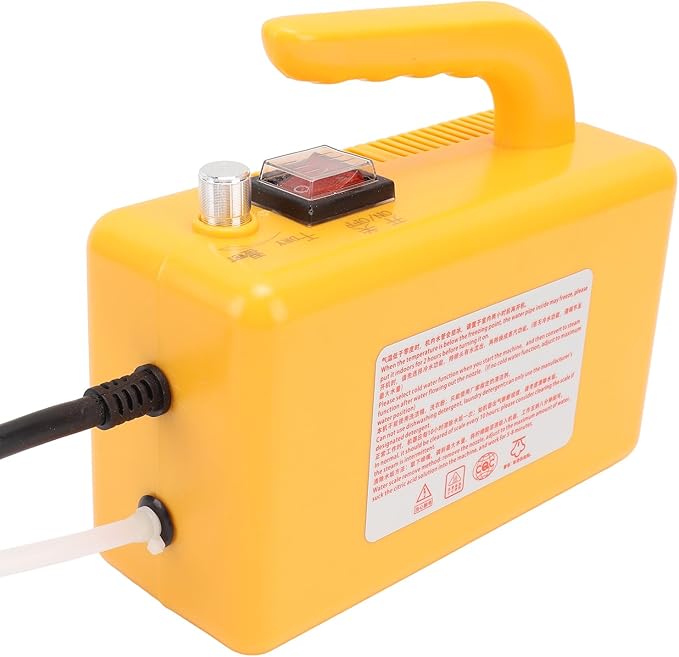 High Pressure Steam Cleaner For Car Portable Cleaning Machine Adjustable Handheld Pressurized Steam Cleaner Tankless Cleaning Machine For Home Car Detailing Kitchen Appliances