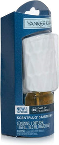 Yankee Candle Starter Kit with 1 Electric Diffuser ( 18.5 ML ) and 1 Refill Fragrance ( 0.625 Oz. ) (Autumn Wreath)